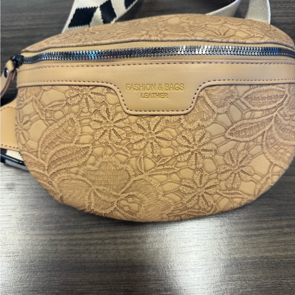 Tan Leather Women Bag